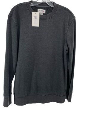 Goodfellow & Co Dark Charcoal Crewneck Sweatshirt EC